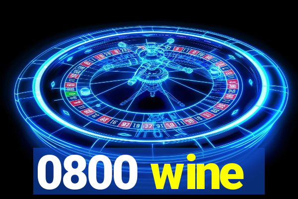 0800 wine